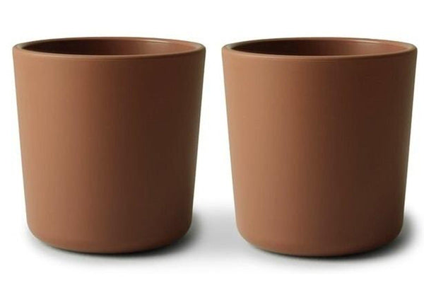 Mushie: Dinnerware Cup - Caramel (Set of 2)