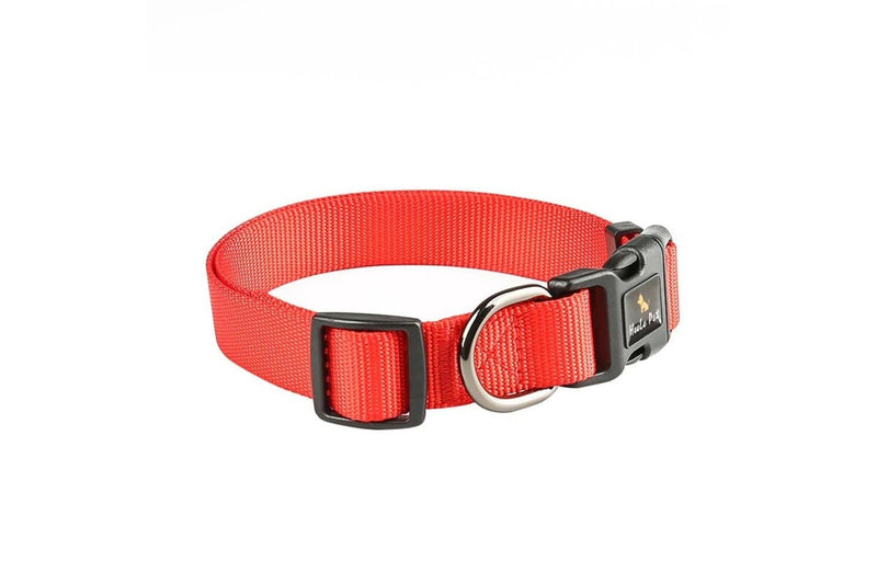 Sturdy Nylon Adjustable Durable Quick Safety Locked Bucklepet Collar For Small Medium And Big Dogs