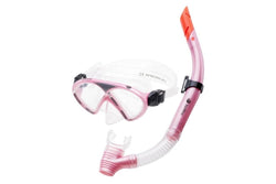 Aquawave Unisex Adult Dolphin Diving Set (Pink/Transparent) (One Size)