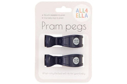 All4Ella: Pram Peg - Navy (2 Pack)