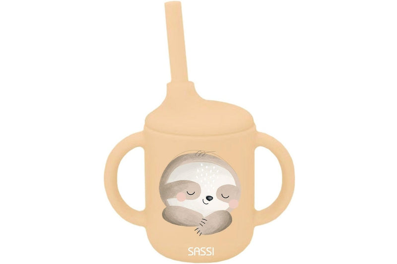 Sassi: Silicone Sippy Cup - Gnawy the Sloth