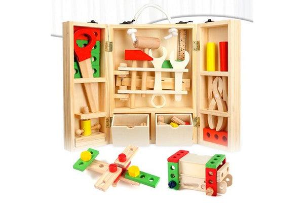 Kids Wooden Hand Tool Set