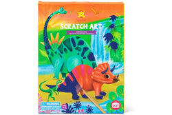 Tiger Tribe: Scratch Art - Dinosaurs