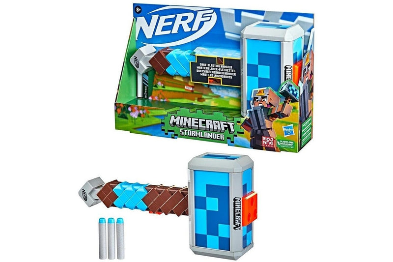 Nerf: Minecraft - Stormlander Hammer Blaster