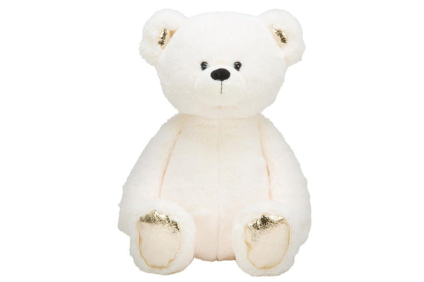 Russ Crackle Bear: White - 14" Plush