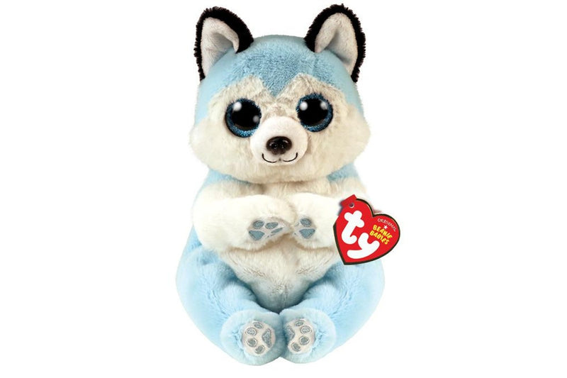 Ty Beanie Bellies: Thunder the Husky - 8" Plush