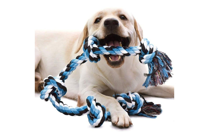 Teeth Cleaning Safe Indestructible Giant Rope Chew Toy For Medium Large Dogs