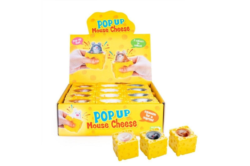 Pop Up Mouse Cheese (Sent At Random) - One Size