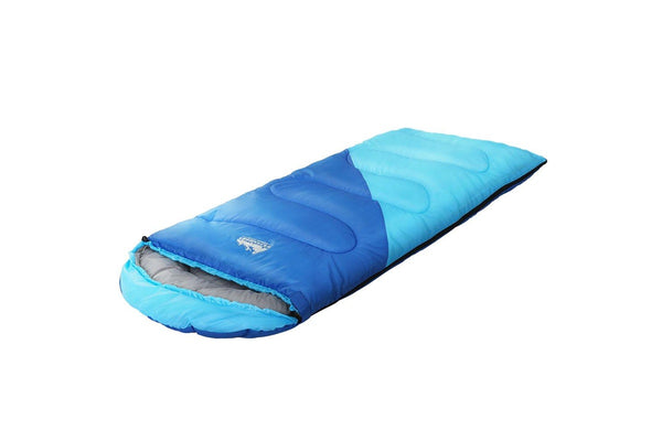 Weisshorn Kid Sleeping Bag 172CM Blue