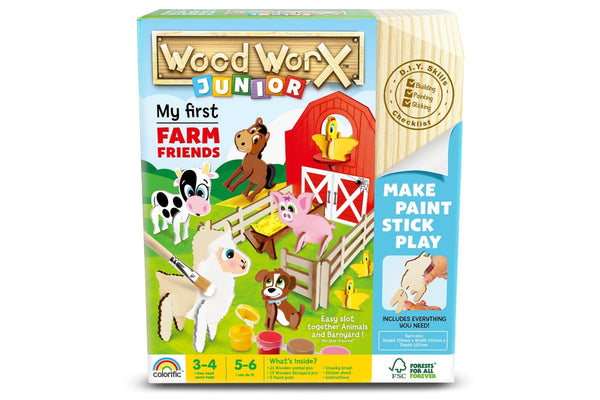 Wood WorX: Junior Kit - My First Farm Friends