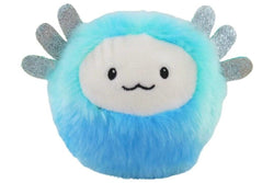 Yoonique: Fuzzy Foam Ball Axolotl - 4" Plush