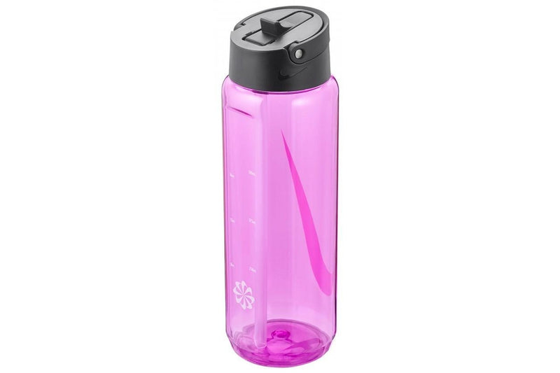 Nike TR Renew Recharge Straw Bottle - Fire Pink / Black / White (710ml)