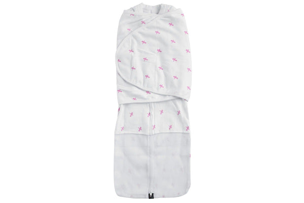 Mum 2 Mum: Summer DreamSwaddle - Pink Criss-Cross (Small)