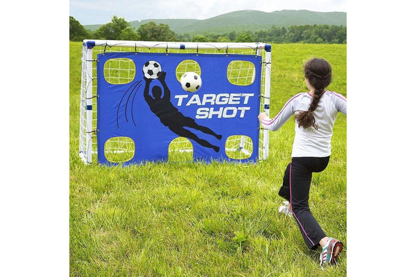 3-in-1 Soccer Goal and Rebound Trainer