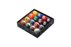 Formula Sports Standard Numbered 1-15 Pool Balls 1 7 8" 2" Boxed Multicoloured