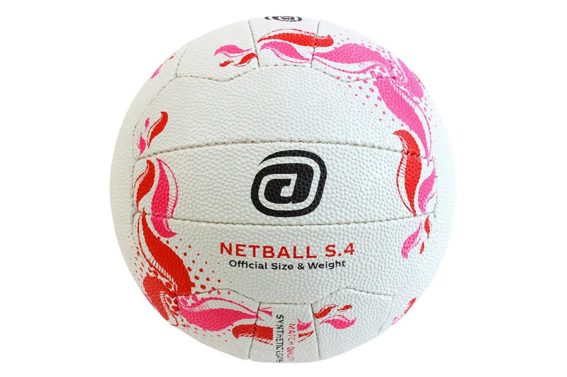 Avaro Club / Match Netball - Red / Pink - Size 4