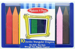 Jumbo Triangular Crayons - Melissa & Doug