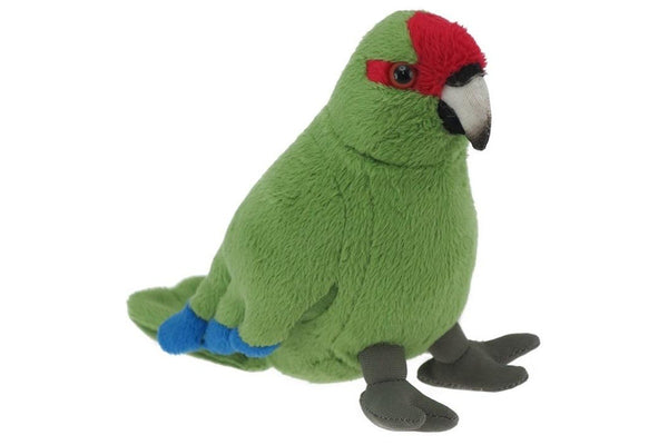 Antics: Red Kakariki with Sound - 6" Plush