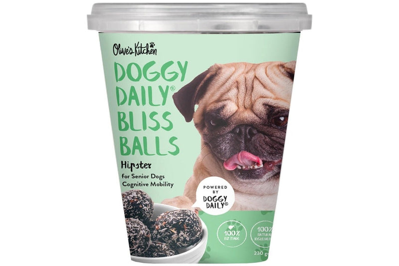 Olive's Kitchen: Doggy Daily Bliss Balls - Hipster - 230g