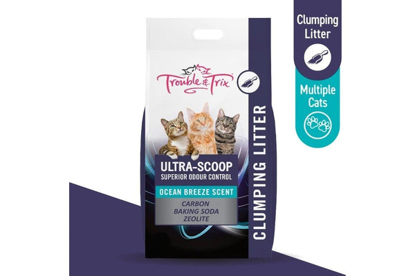 Trouble & Trix: Ultra-scoop Clumping Litter - 7 Litre