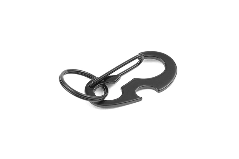 Carabiners Durable Shape Multifunctional Black - Black