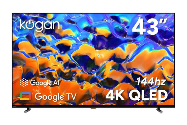 Kogan 43" QLED 4K 144Hz Smart AI Google TV - Q98G