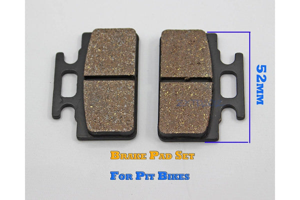 Caliper Disc Brake Pad Set For 50cc 70cc 90cc 110cc 125cc 150cc Quad ATV Dirt Pit Pro Bike - TA022