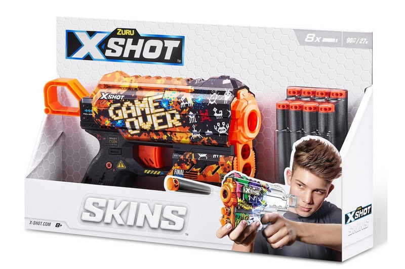 Zuru: X-Shot Skins Flux Blaster - Game Over