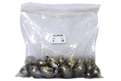 Clip-On Sinker Bulk Pack 4oz x 25