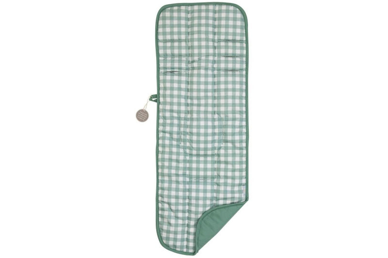 All4Ella: Pram Liner - Gingham Sage