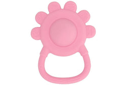 Annabel Trends: Silicone Hand Rattle - Pink