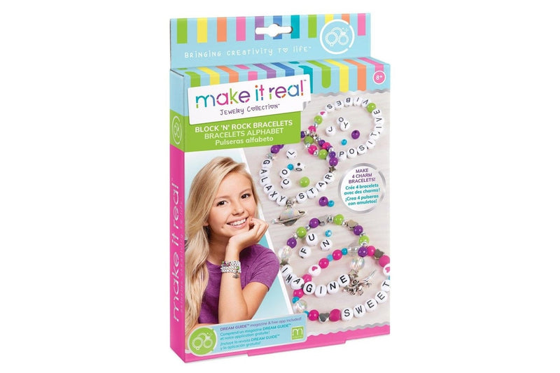 Make It Real: Block n' Rock Bracelets - Craft Kit