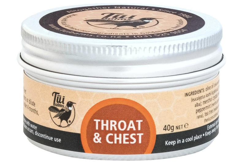 Tui Balms: Throat & Chest Balm (40g)