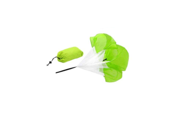 Speed Training Umbrella Running Parachute Exercise Fitness Tool Equipment - Light Green