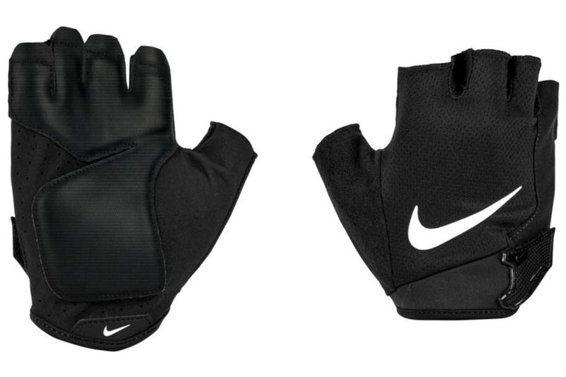 Nike Men's Vapor Elite Fingerless Gloves - Black / White - L