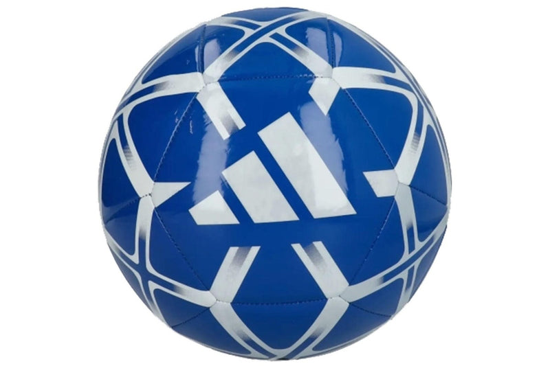 Adidas Starlancer Football Soccer Ball - Royal Blue / White - Size 4