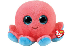 Ty Beanie Boos: Sheldon the Coral Octopus - 6" Plush