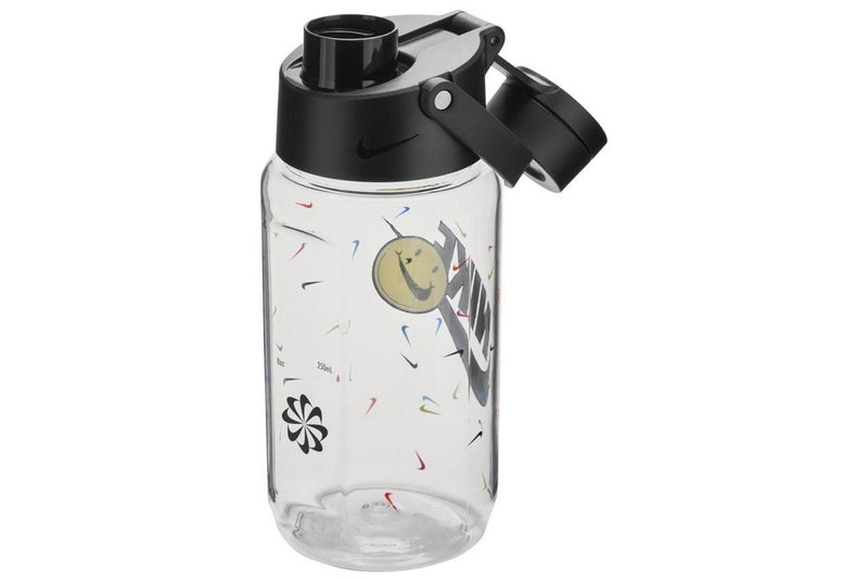 Nike TR Renew Recharge Chug Bottle - Clear / Black / Black (473ml)