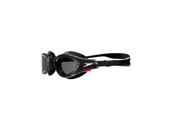 Speedo Unisex Adult 2.0 Biofuse Swimming Goggles (Black/Smoke) (One Size)