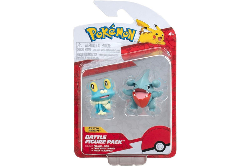 Pokemon Battle Figures Froekie & Gible