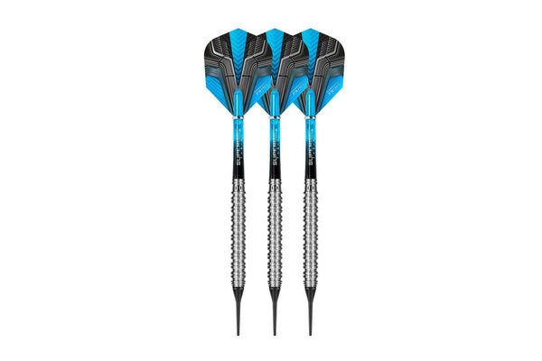 Harrows Revere Tungsten Darts (Pack of 3) (Silver/Black/Blue) (26g)