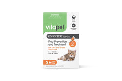 Vitapet: Evance Flea Treatment for Cats Under 4kg (3 Pack)