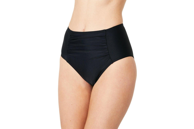 Debenhams Womens/Ladies Tummy Control High Waist Bikini Bottoms (Black) (8 UK)