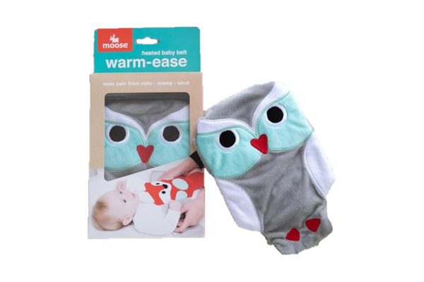 Moose Baby: Warm-Ease Heated Baby Belt - Owl