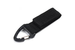 Carabiners Multifunctional Hanging Buckle Keychain Black - Black