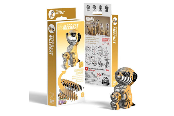 Eugy: Meerkat - 3D Cardboard Model