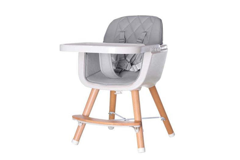 Moose Baby: Sinclair High Chair - Grey