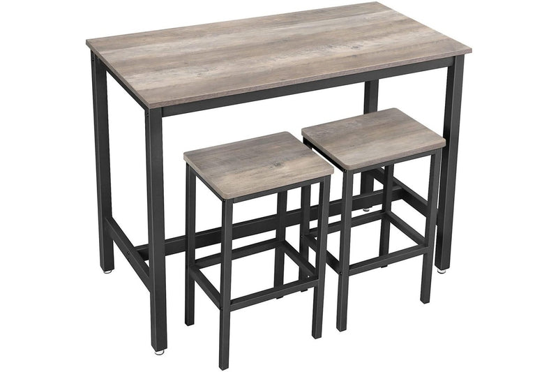 Vasagle Dining Bar Table Set - Greige