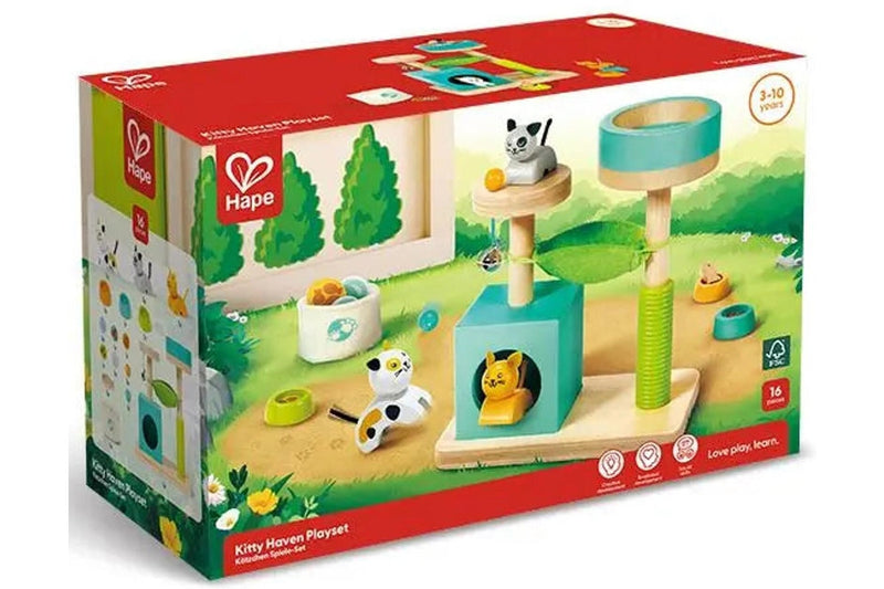 Hape: Kitty Haven Playset