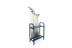 Golf Club Display Stand 18-Hole Double-Layer Rack 18 Rod Position